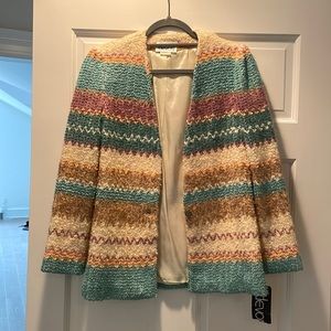 Boucle Mohair Missoni-Style Vintage Jacket / Deadstock
